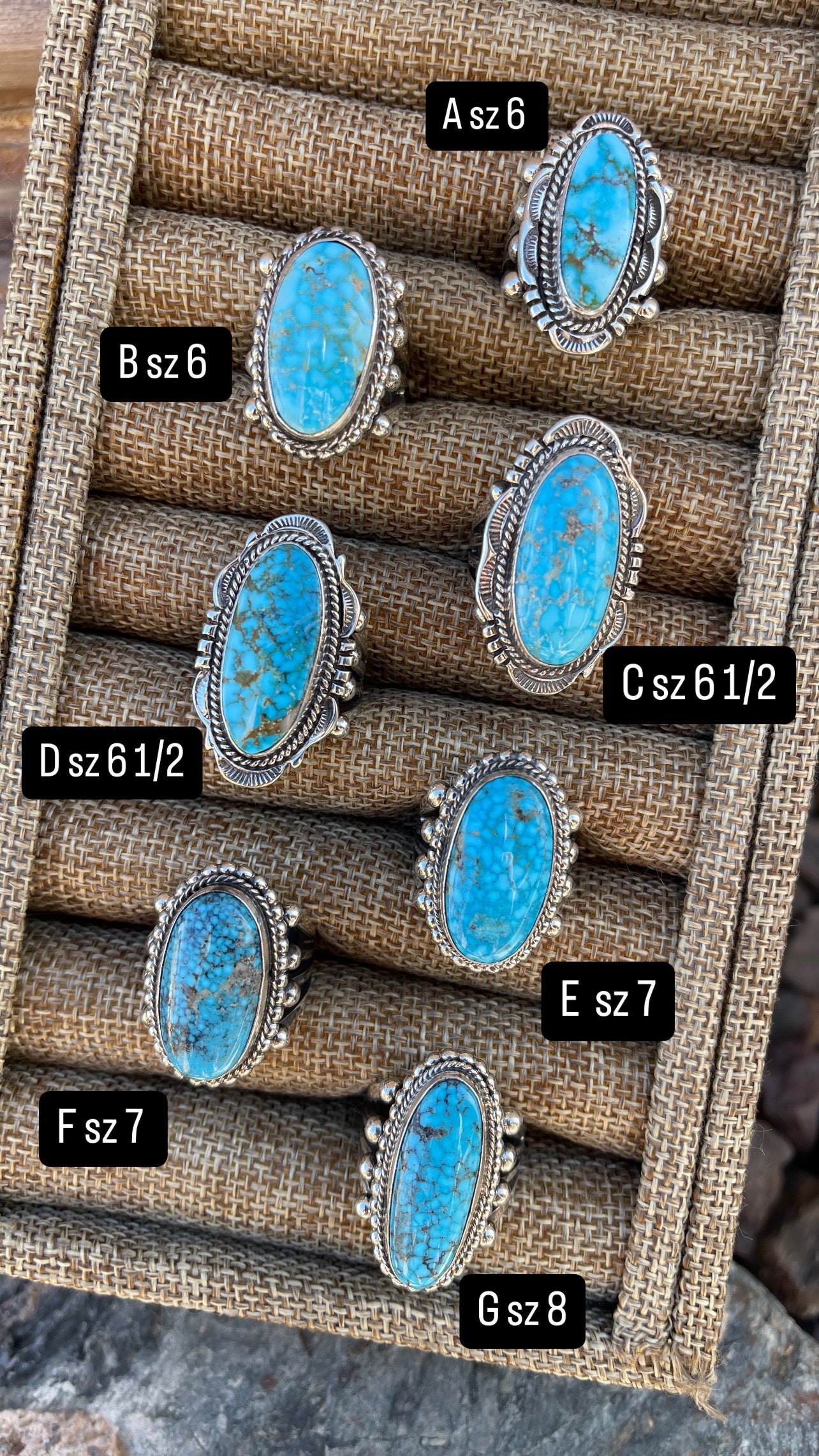 HOLIDAY RING SALE- Handmade Sterling Silver Webbed Turquoise Mountain Rings with Bead Detail